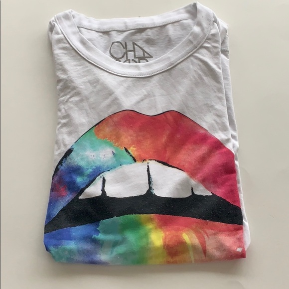 Chaser rainbow mouth tee - Picture 1 of 4